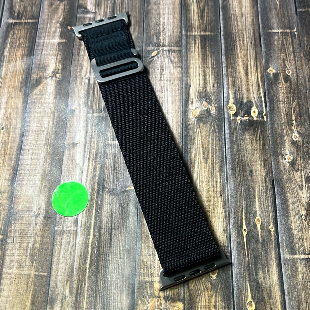 5for$10 Black 42mm/44mm/45mm/49mm Adjustable Apple Watchband S-Hook Band